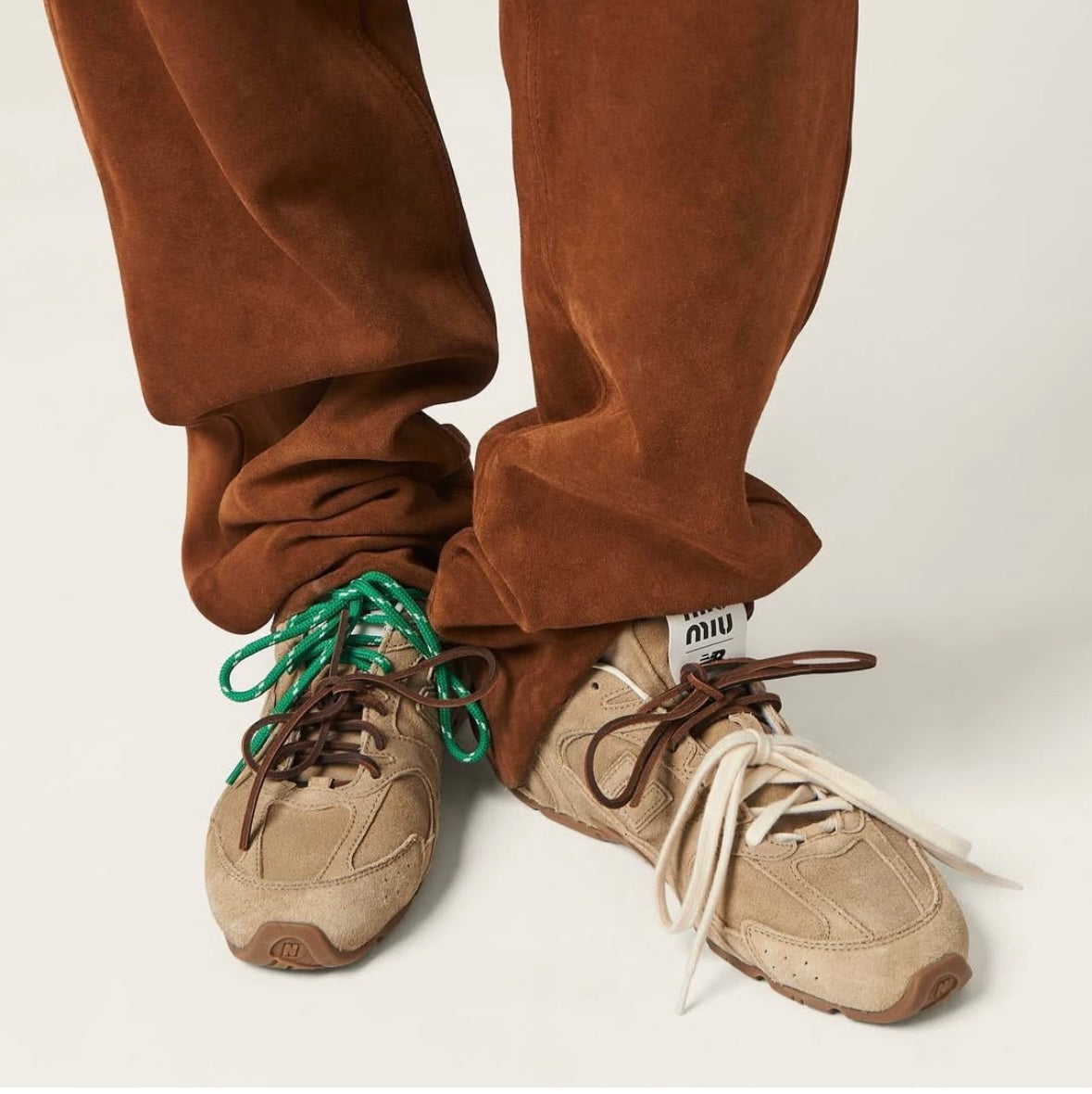 New Balance X Miu Miu
530 SI Suede Sneakers