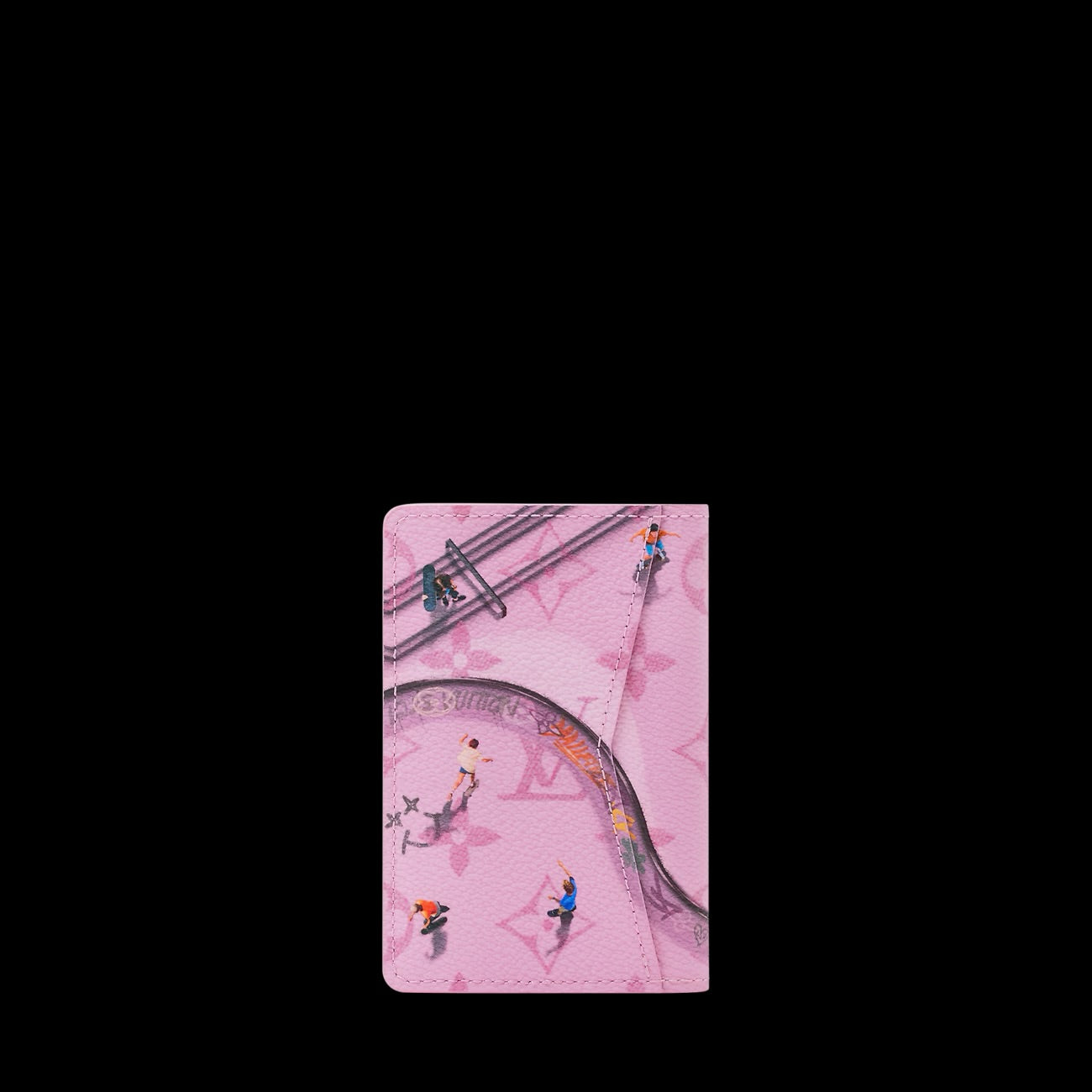 Louis Vuitton Pocket Organizer Skateboard Pink