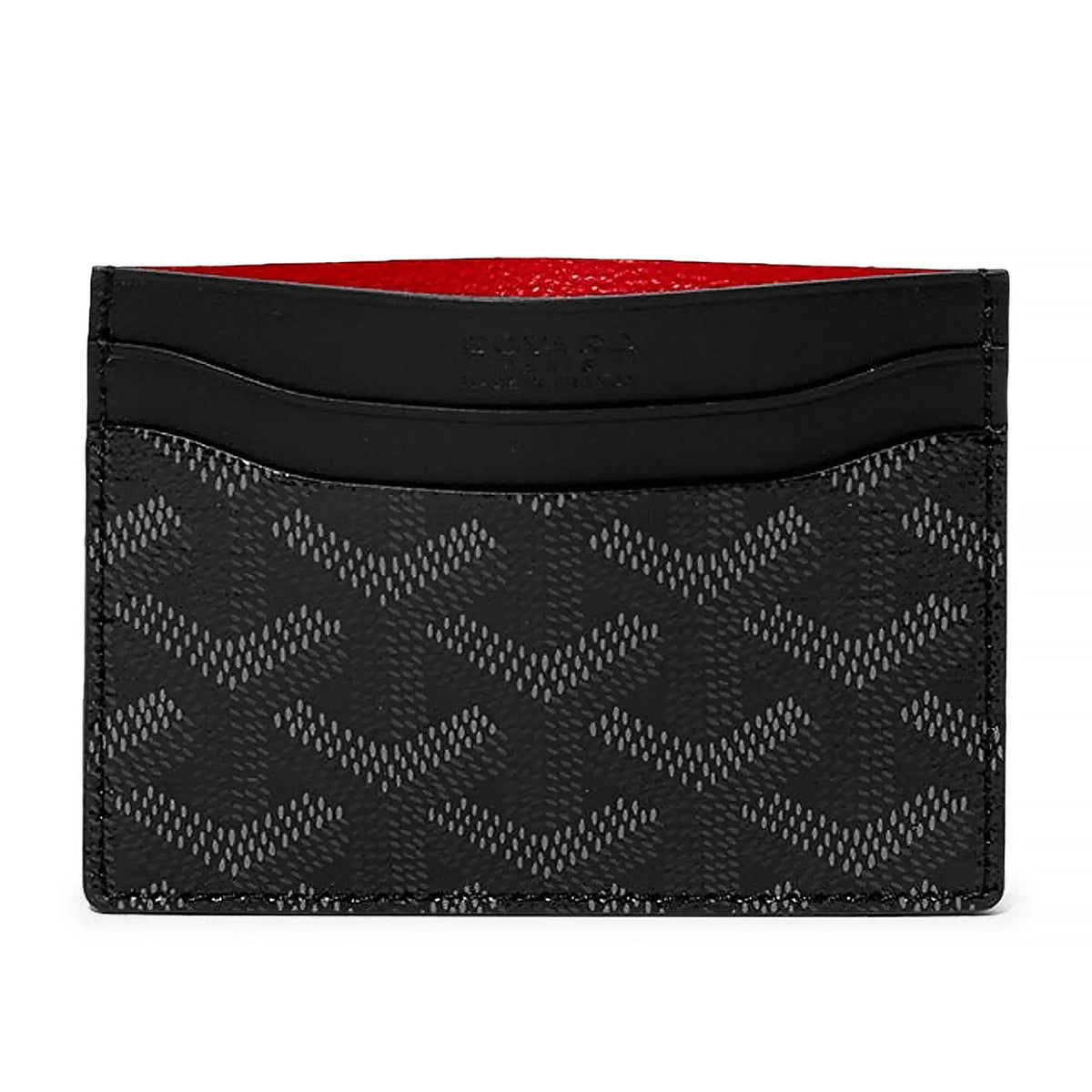 Goyard Saint-Sulpice Card Wallet in Jet Black