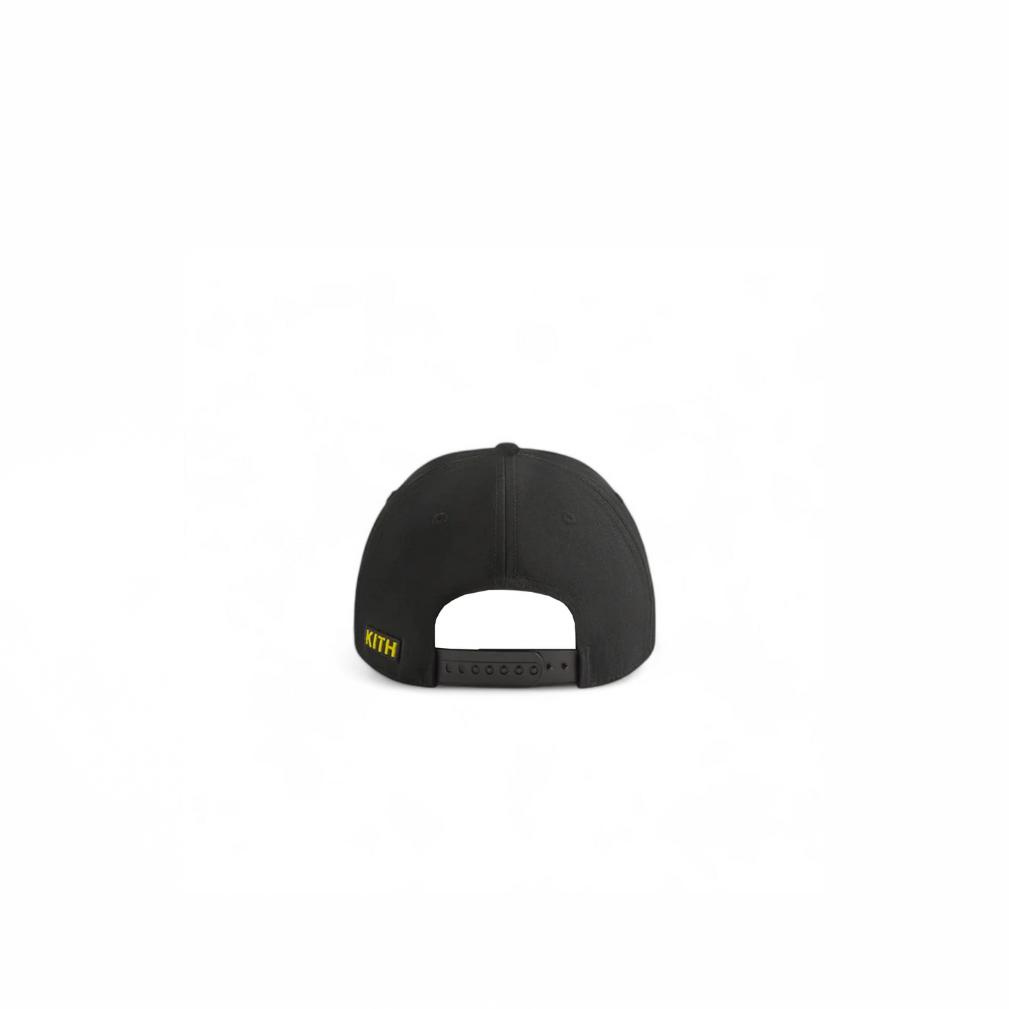 Kith x Batman Twill Low Pinch Crown Snapback Cap Black