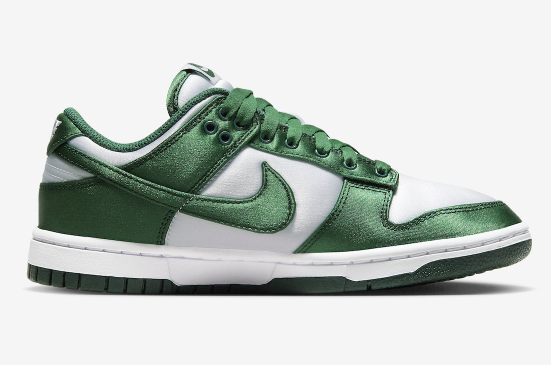 Nike Dunk Low Michigan State Satin (Women's)