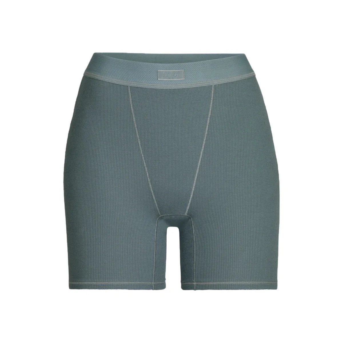 SKIMS Cotton Rib Boxer Kyanite