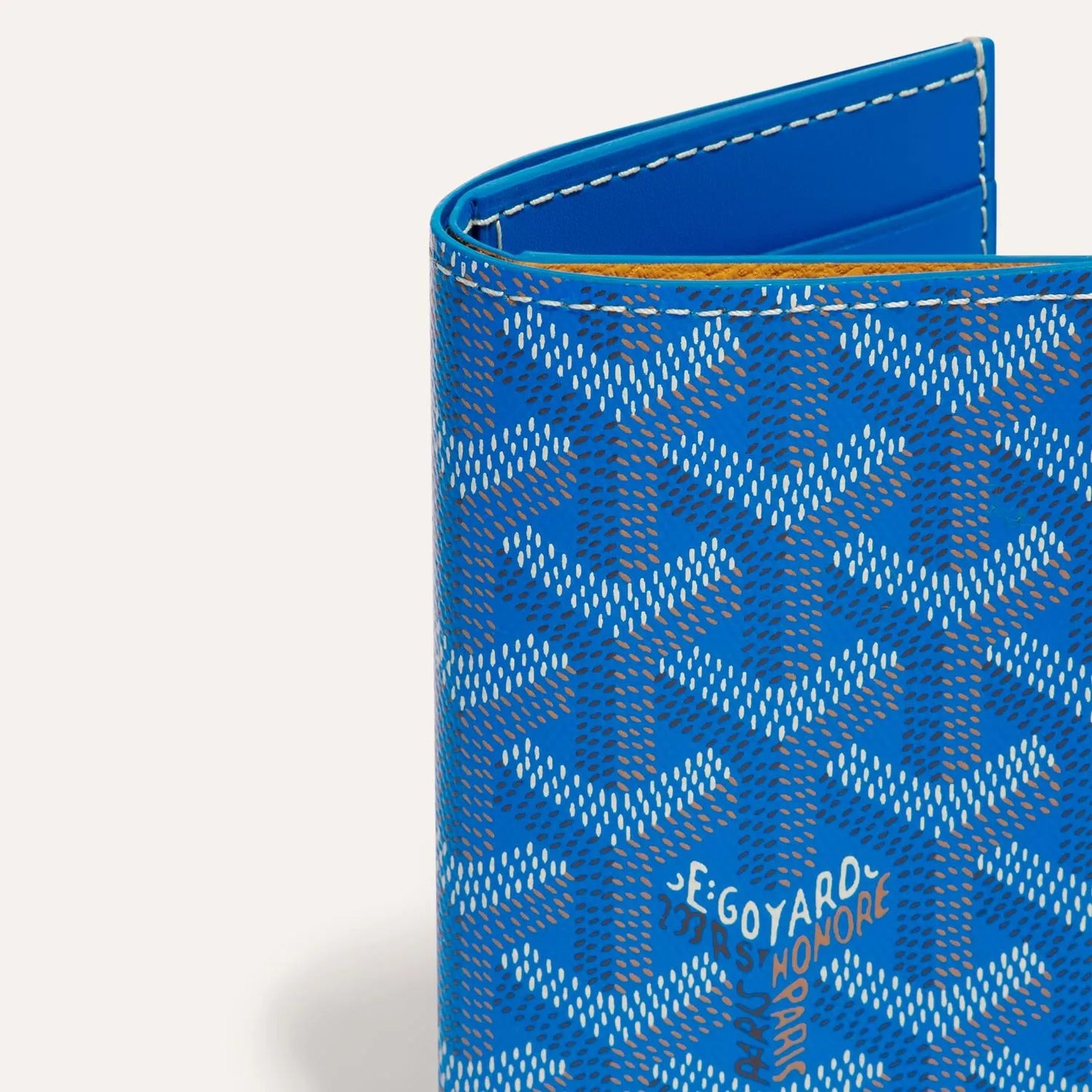 Goyard Saint Pierre Card Holder Sky Blue