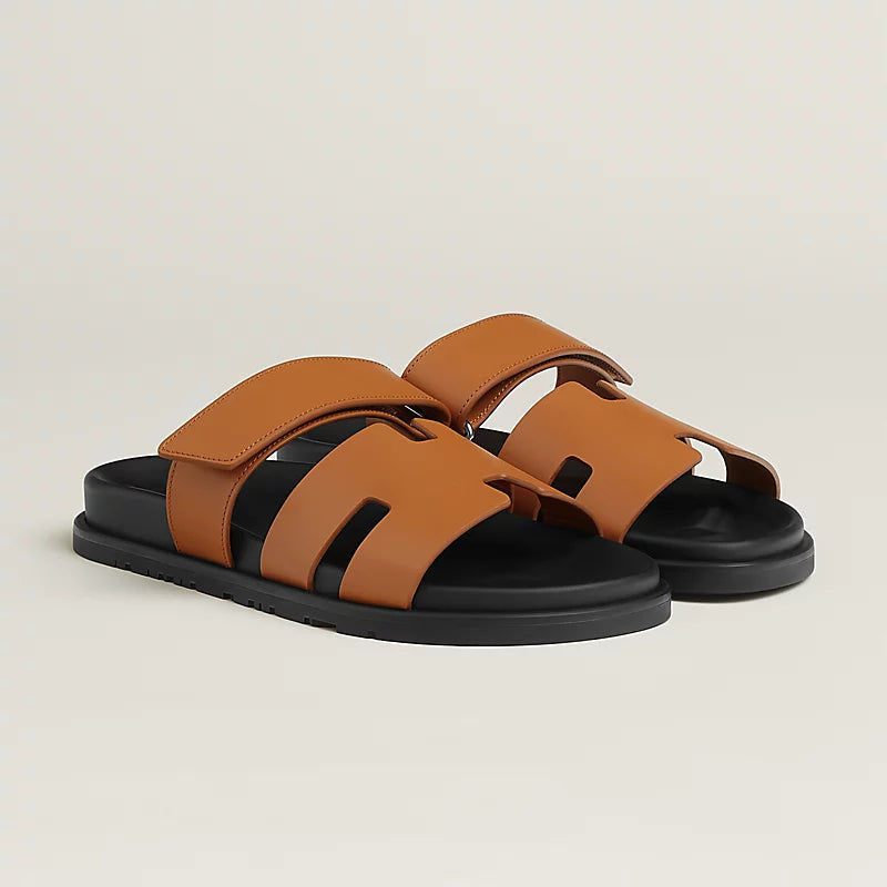 Hermès Chypre Sandal in Naturel