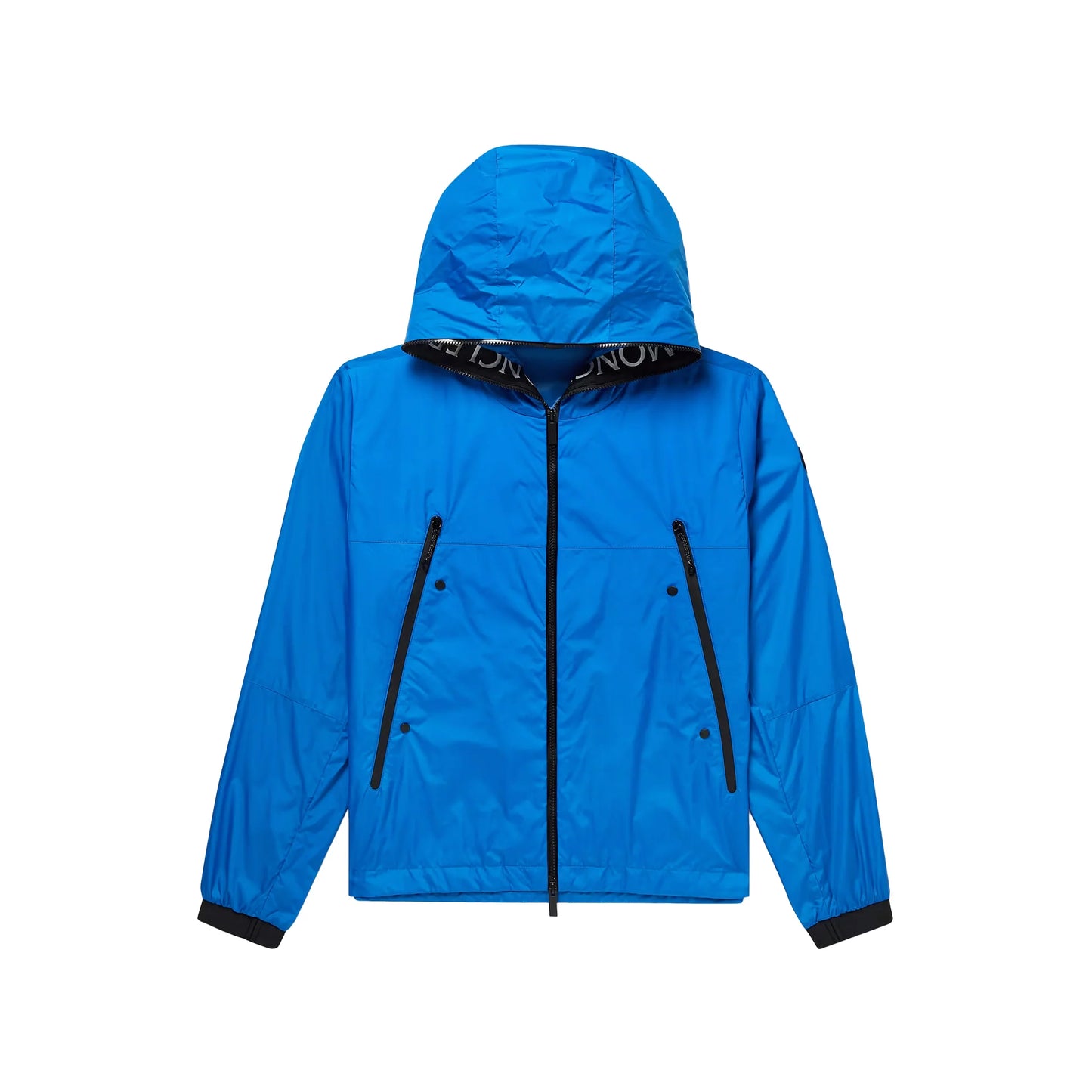 Moncler Junichi Logo-Appliquéd Shell Hooded Jacket "Blue"