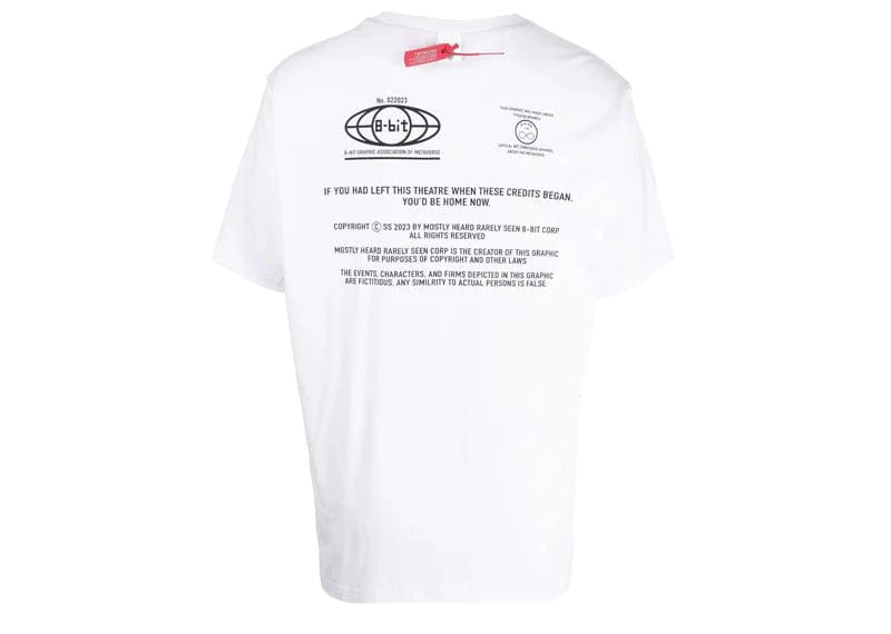 Mostly Heard Rarely Seen 8-Bit Mobster T-Shirt "White"