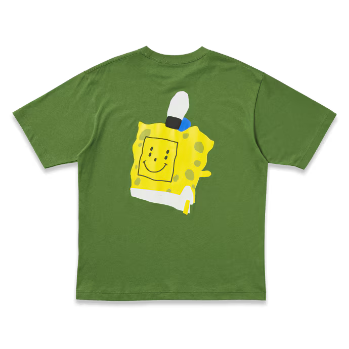 SpongeBob SquarePants Cactus Plant Flea Market UT Graphic T-Shirt