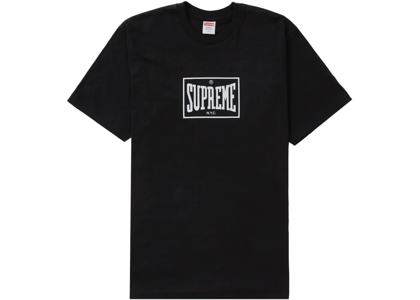 Supreme Warm Up T-Shirt "Black"