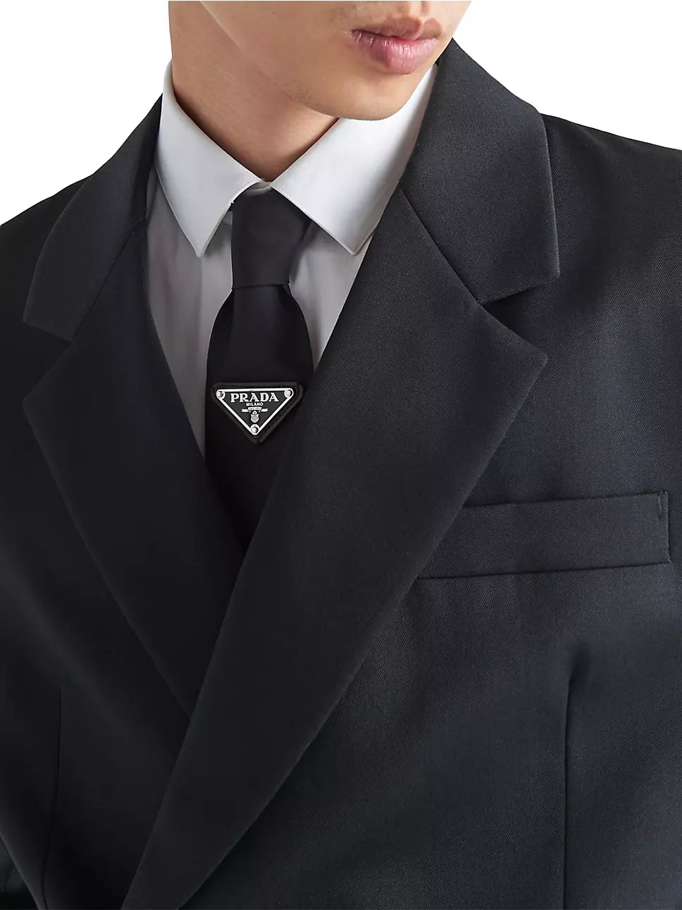 Prada Re-Nylon gabardine tie