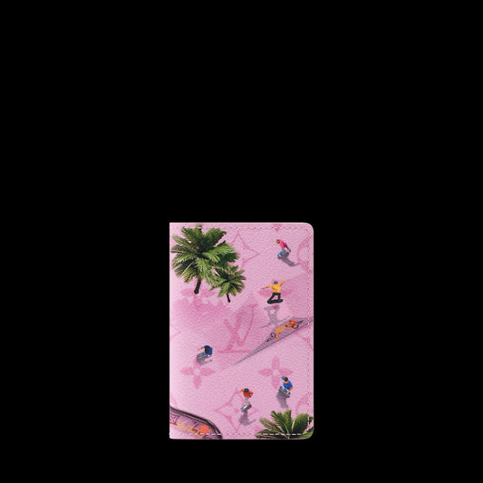 Louis Vuitton Pocket Organizer Skateboard Pink