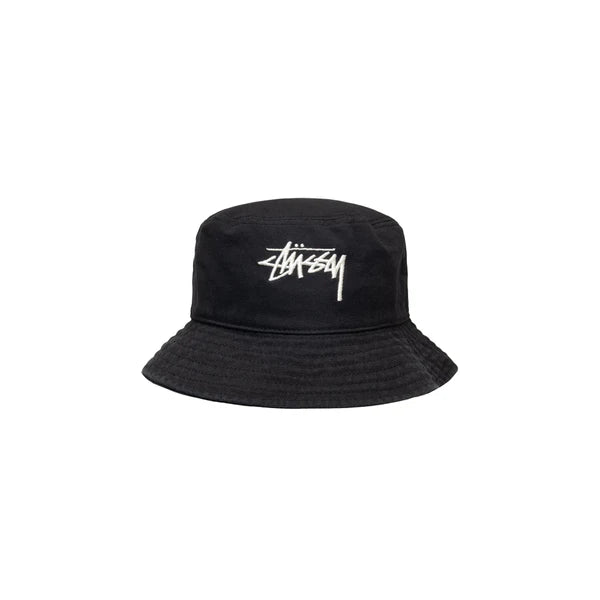 Stussy Big Stock Bucket Hat "Black"