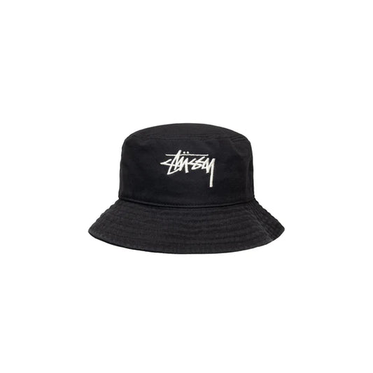 Stussy Big Stock Bucket Hat "Black"