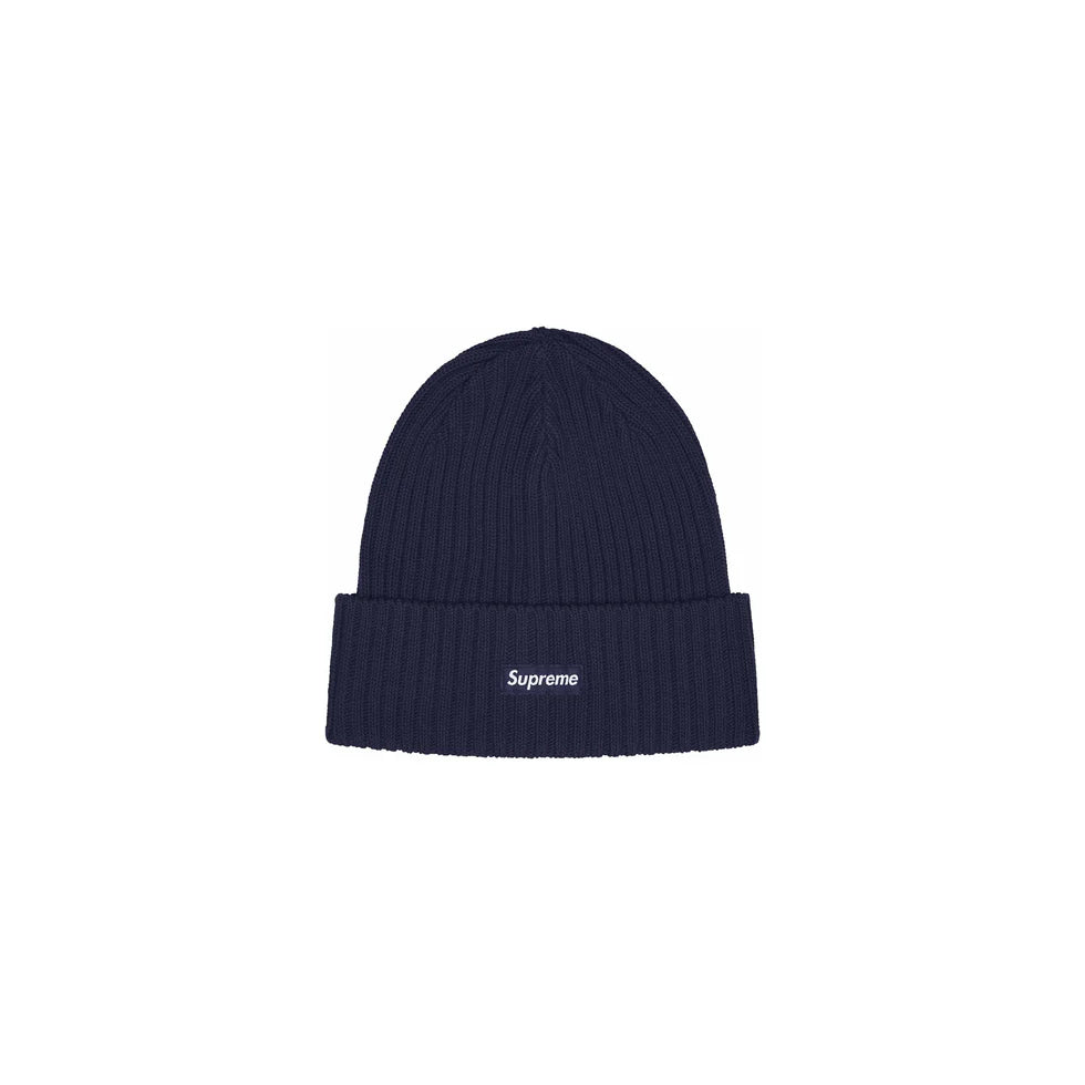Supreme Overdyed Beanie (SS24) Navy