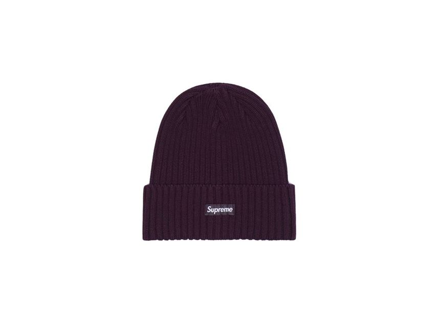 Supreme Overdyed Beanie (SS23) Eggplant