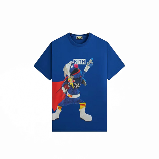 Kith x Sesame ST Super Grover Sketch Tee Current