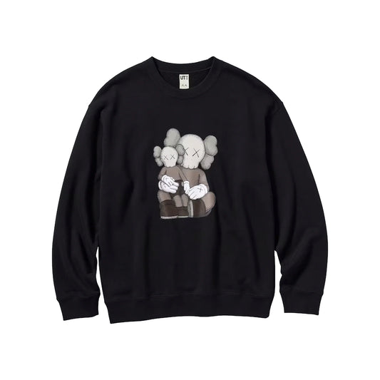 KAWS x Uniqlo Longsleeve Sweatshirt Black