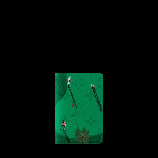 Louis Vuitton Pocket Organizer Golf Green