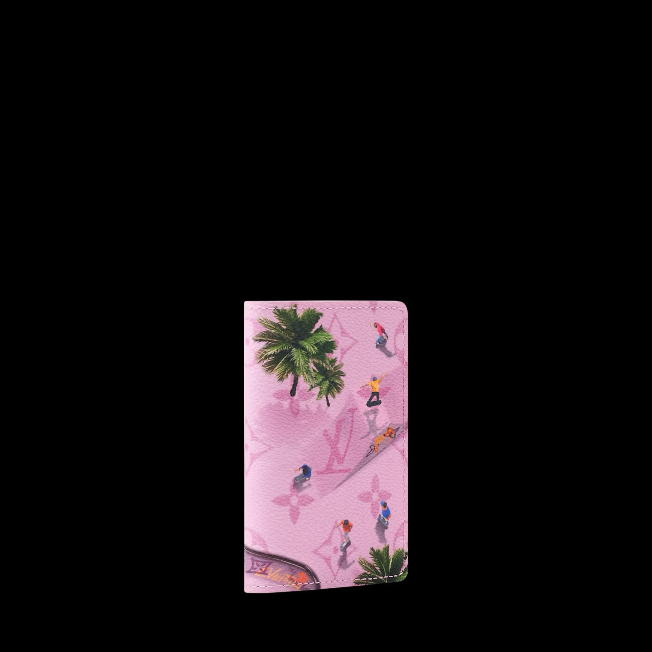 Louis Vuitton Pocket Organizer Skateboard Pink