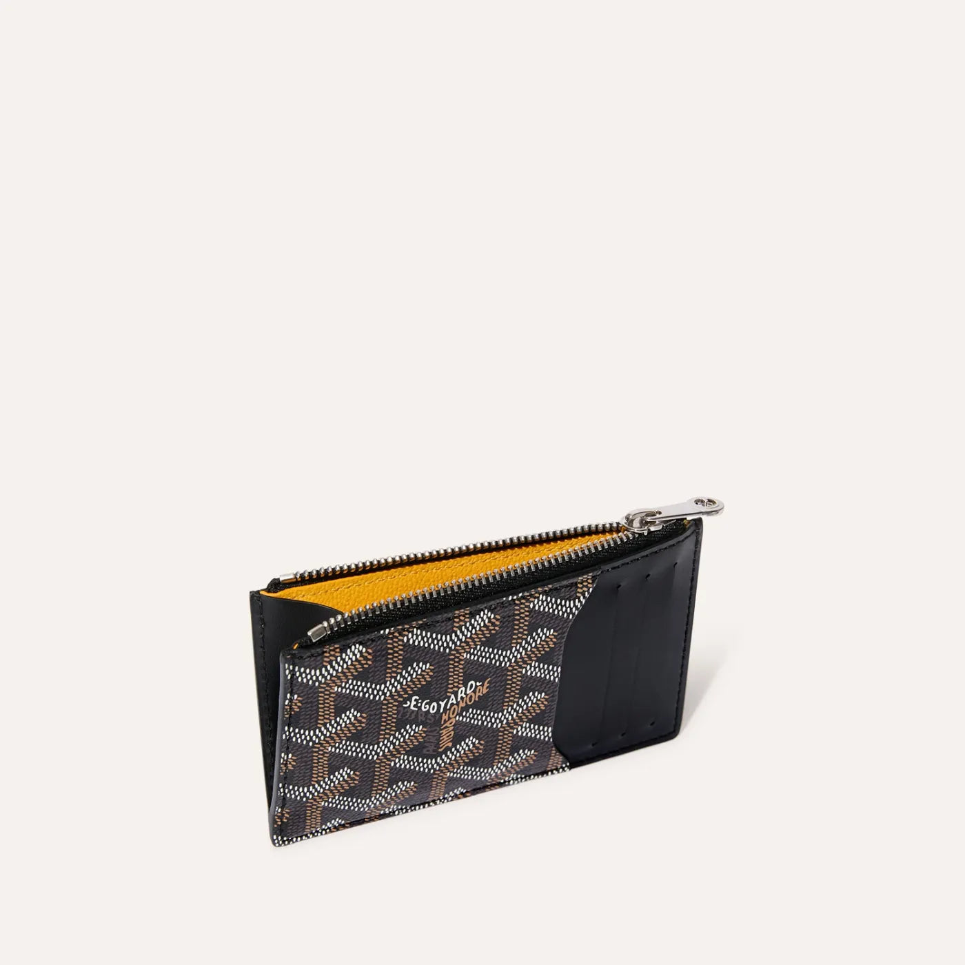 Goyard Bourbon zipped card holder