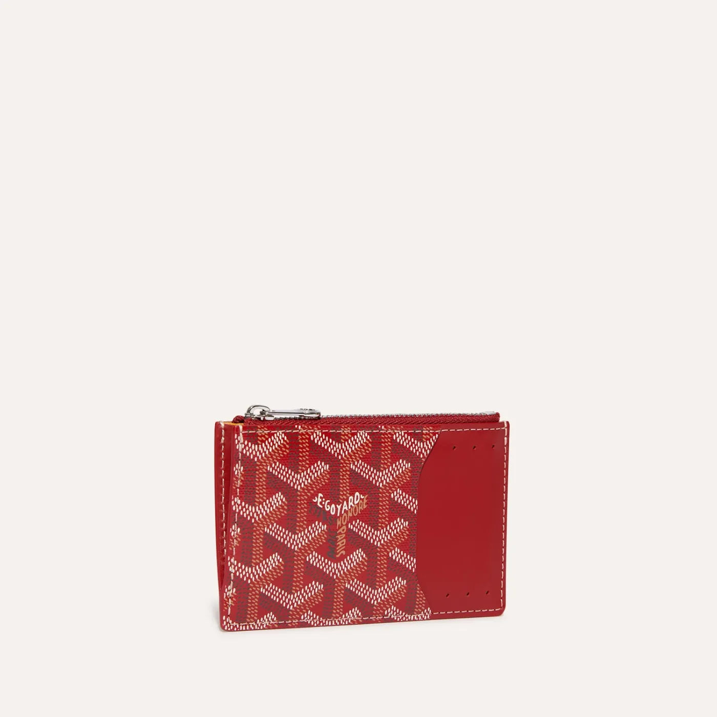 Goyard Bourbon zipped card holder
