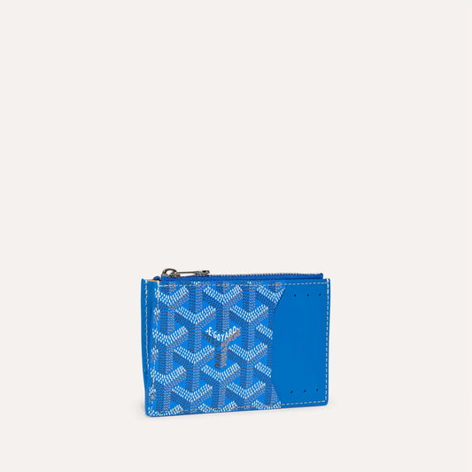 Goyard Bourbon zipped card holder