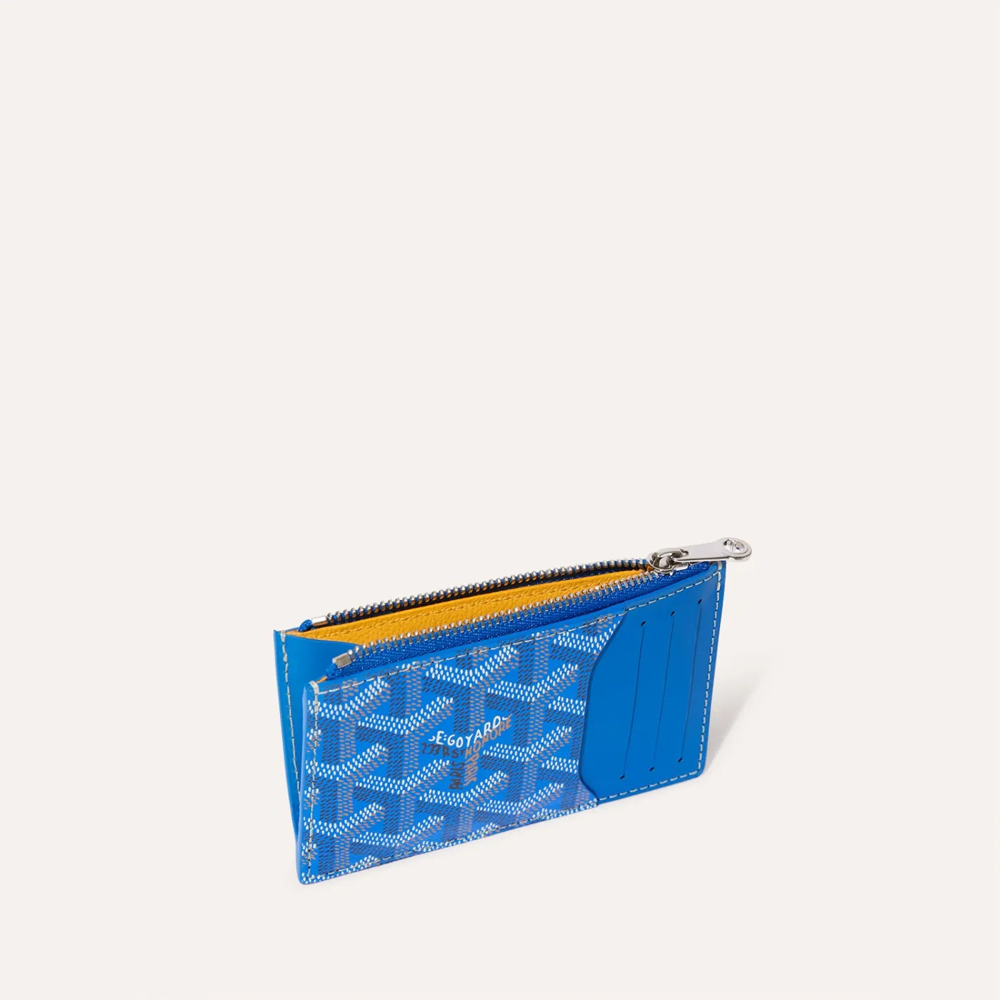 Goyard Bourbon zipped card holder