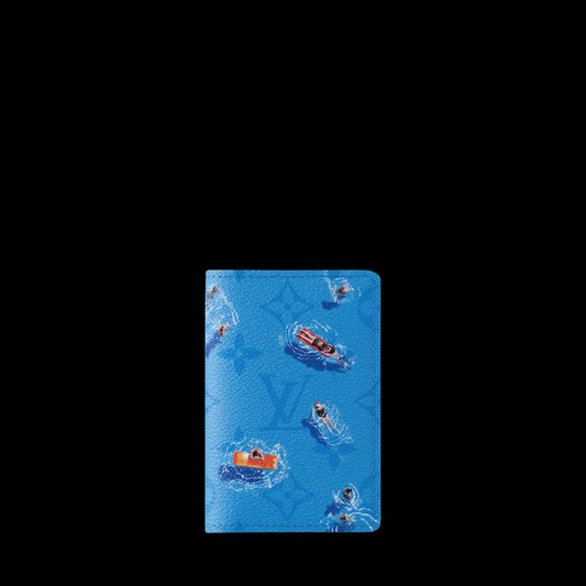 Louis Vuitton Pocket Organizer Pool Blue