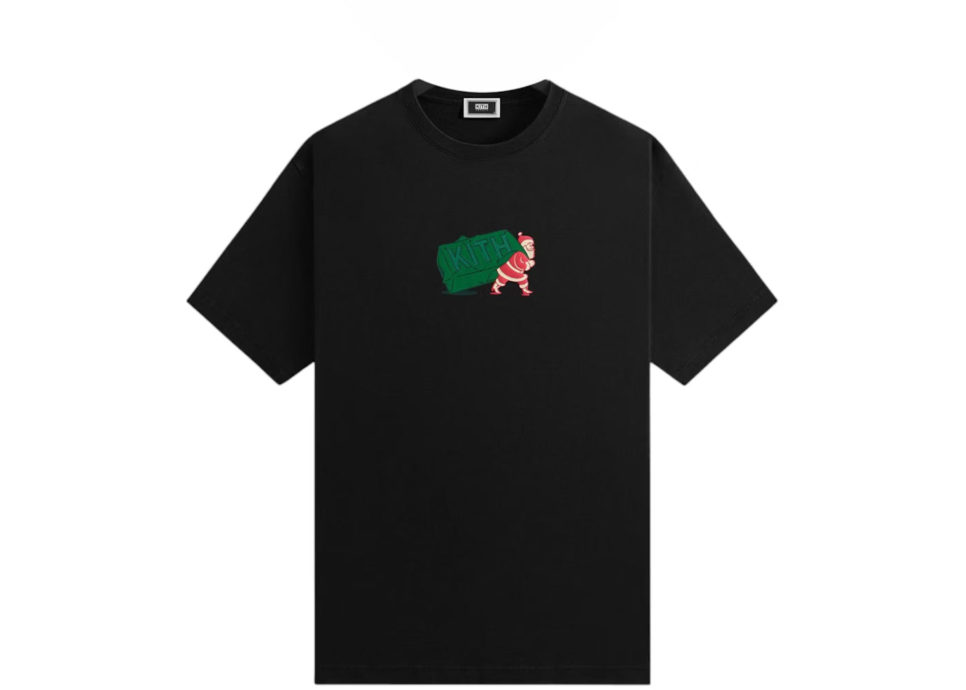 Kith Kithmas Comic Santa Tee Black Men