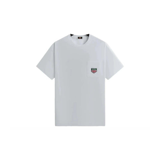 Kith x TAG Heuer Formula 1 Badge Pocket Tee White