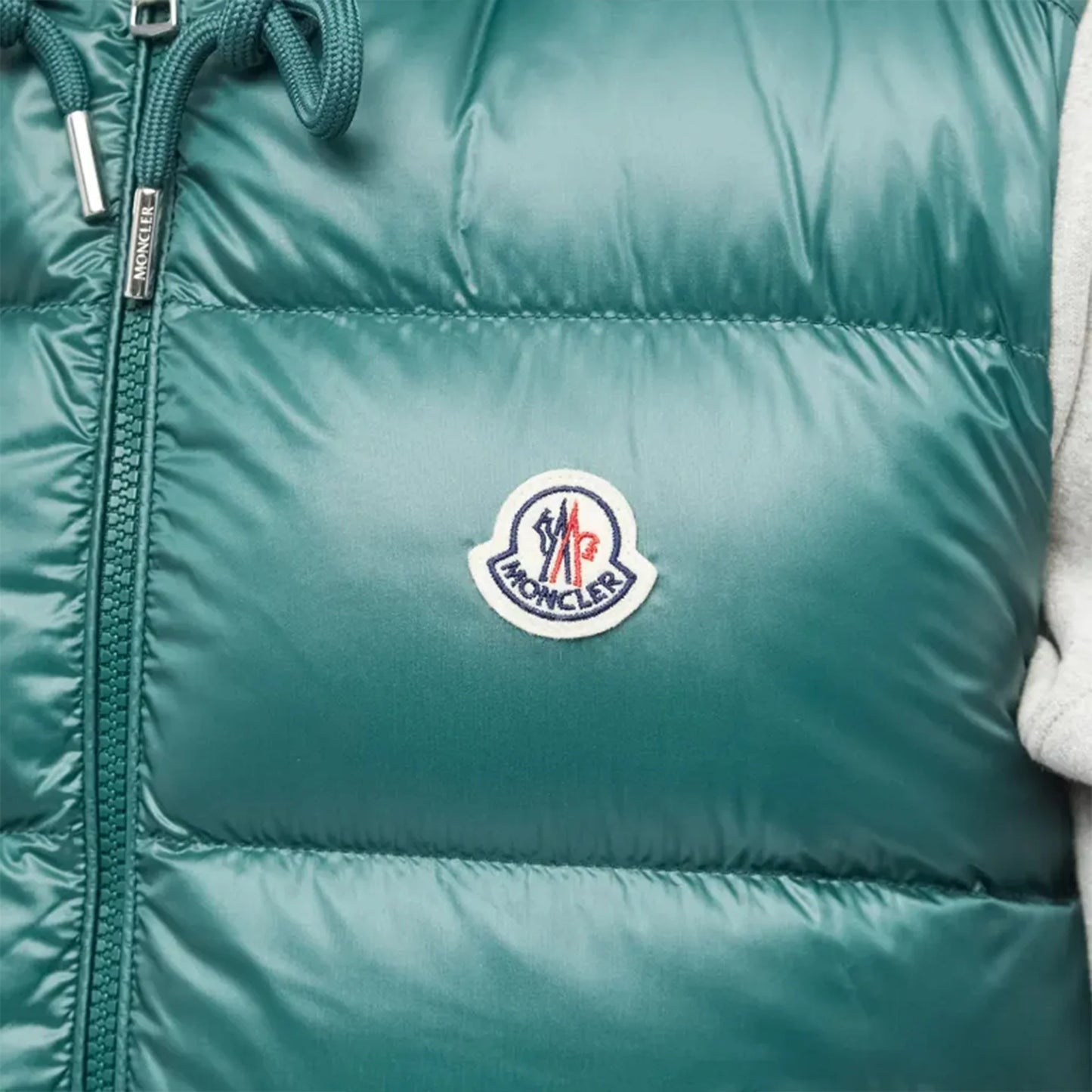 Moncler Luiro Down Gilet Emerald Green