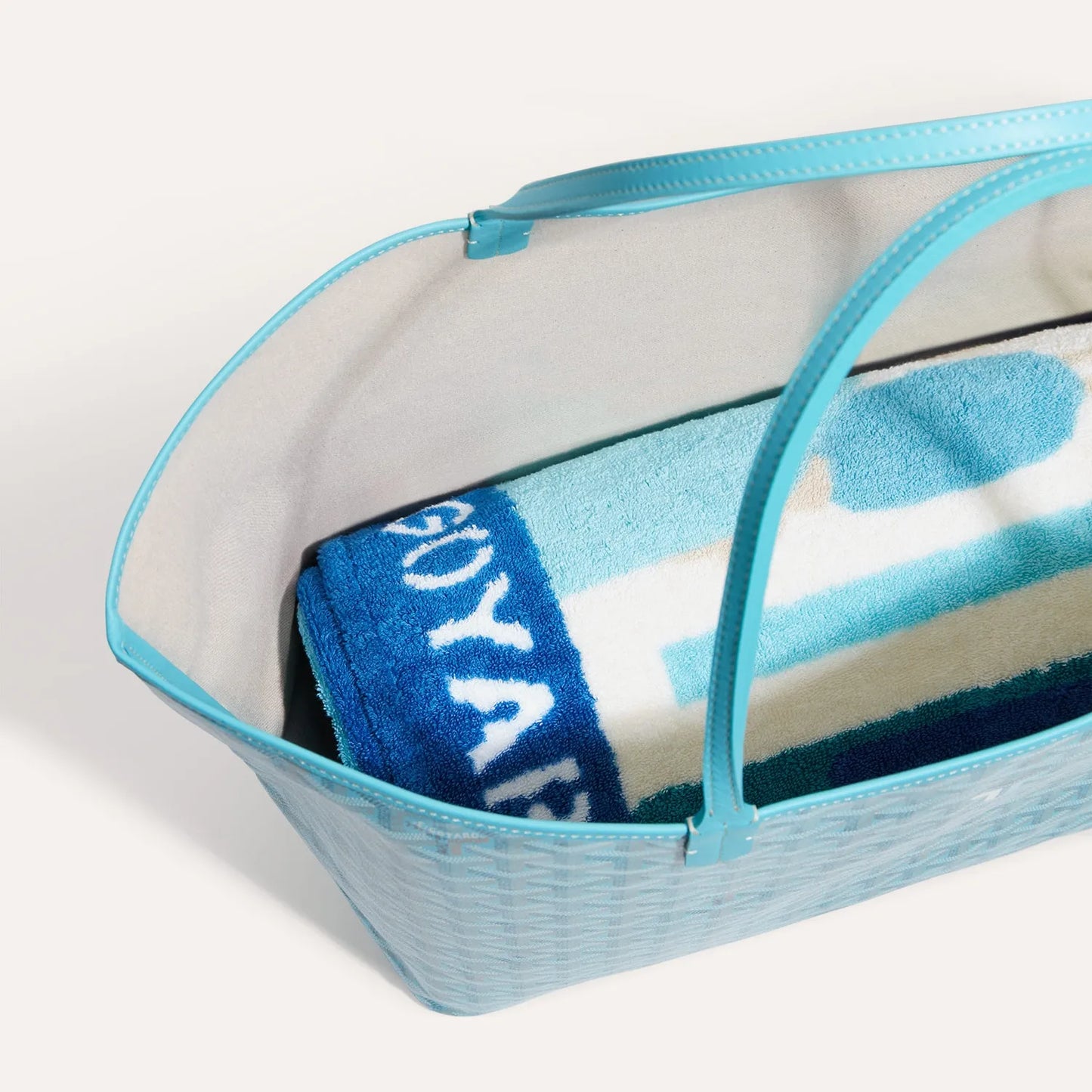 Goyard Saint Louis GM Bag and Balise Beach Towel