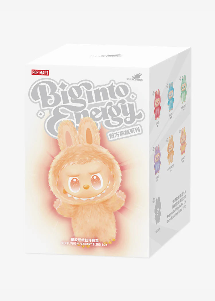Pop Mart Labubu The Monsters Big into Energy Series Vinyl Plush Pendant Single Blind Box