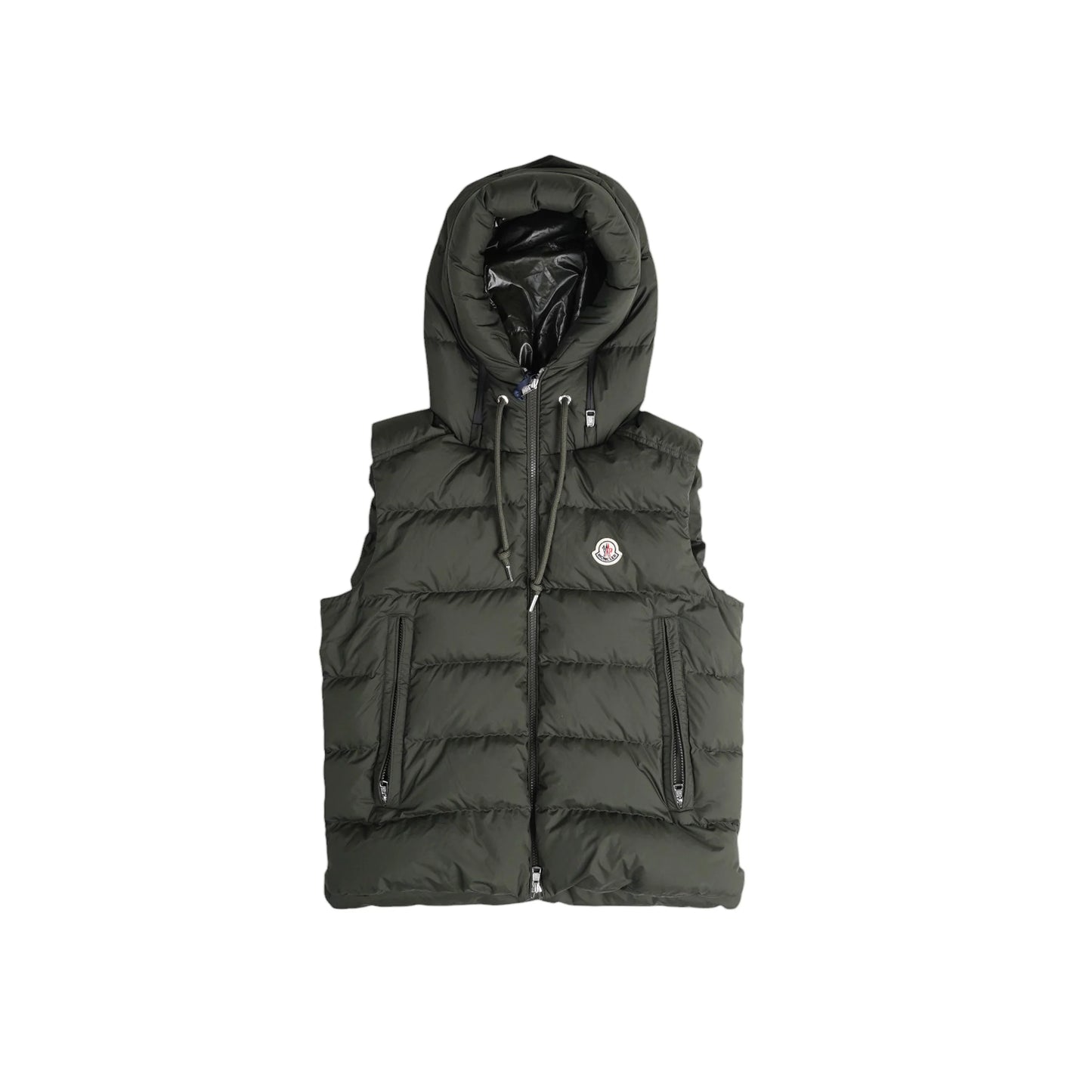 Moncler Cardamine Gilet Down Vest Jacket Green