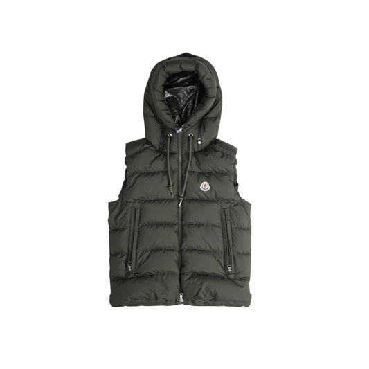 Moncler Cardamine Gilet Down Vest Jacket Green