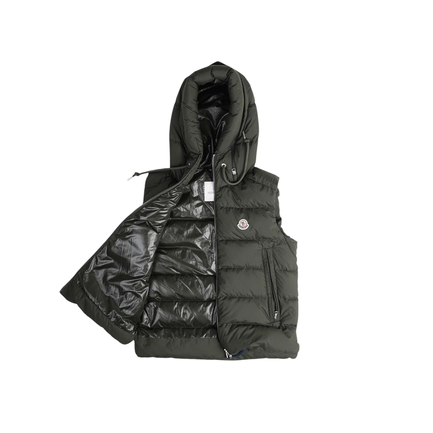Moncler Cardamine Gilet Down Vest Jacket Green