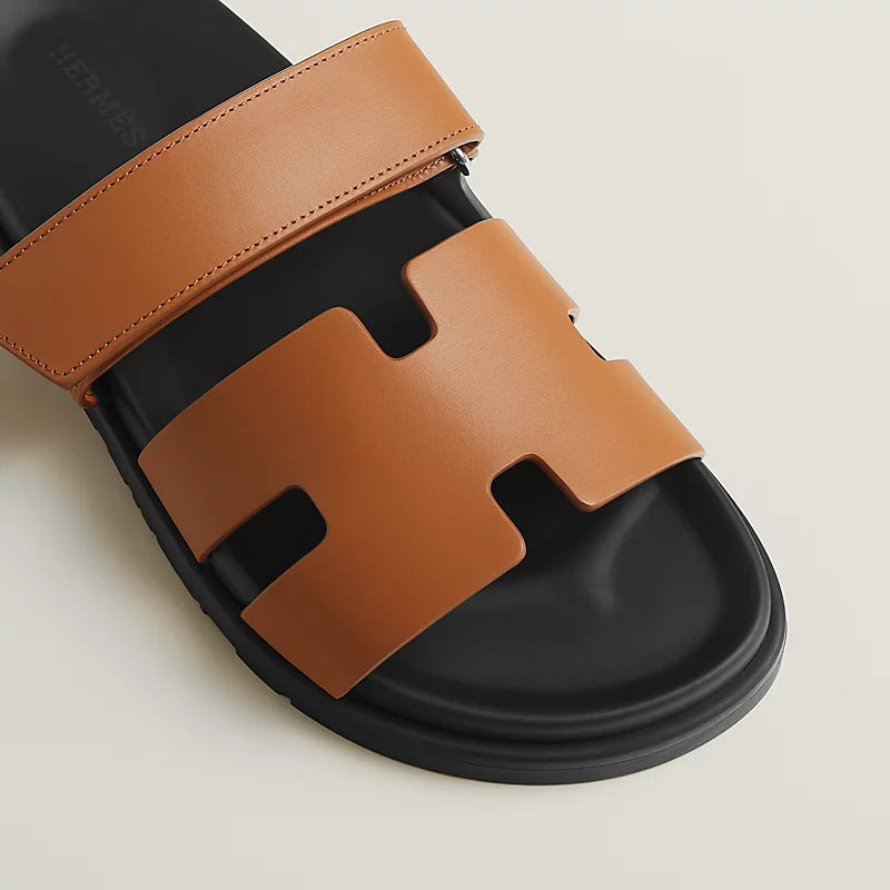 Hermès Chypre Sandal in Naturel