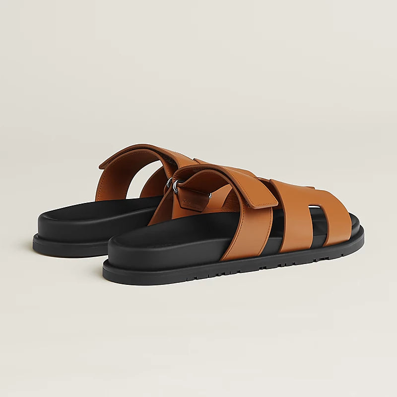 Hermès Chypre Sandal in Naturel