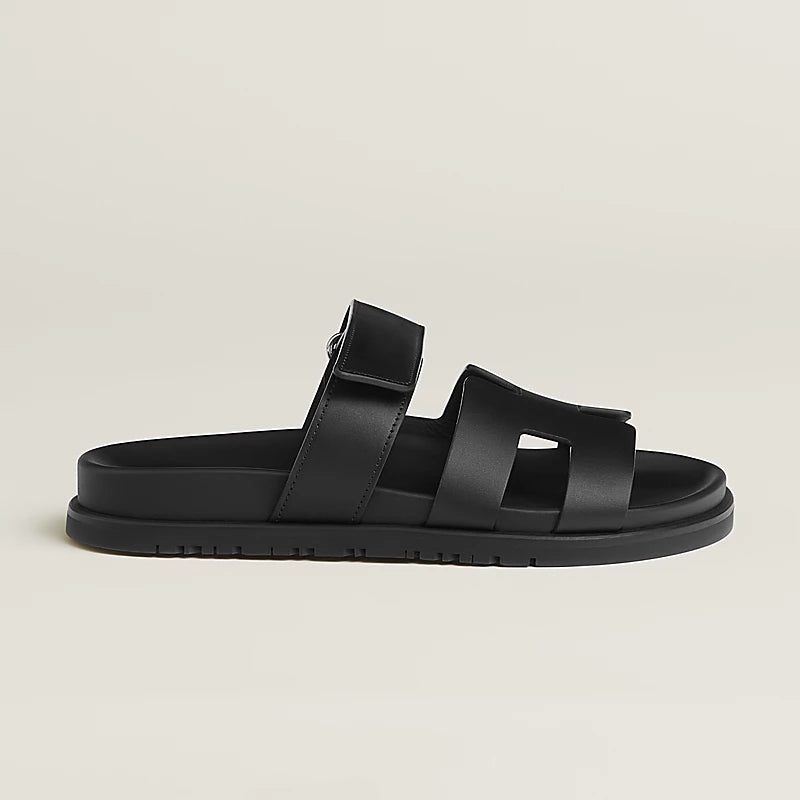 Hermès Chypre Sandal in Noir
