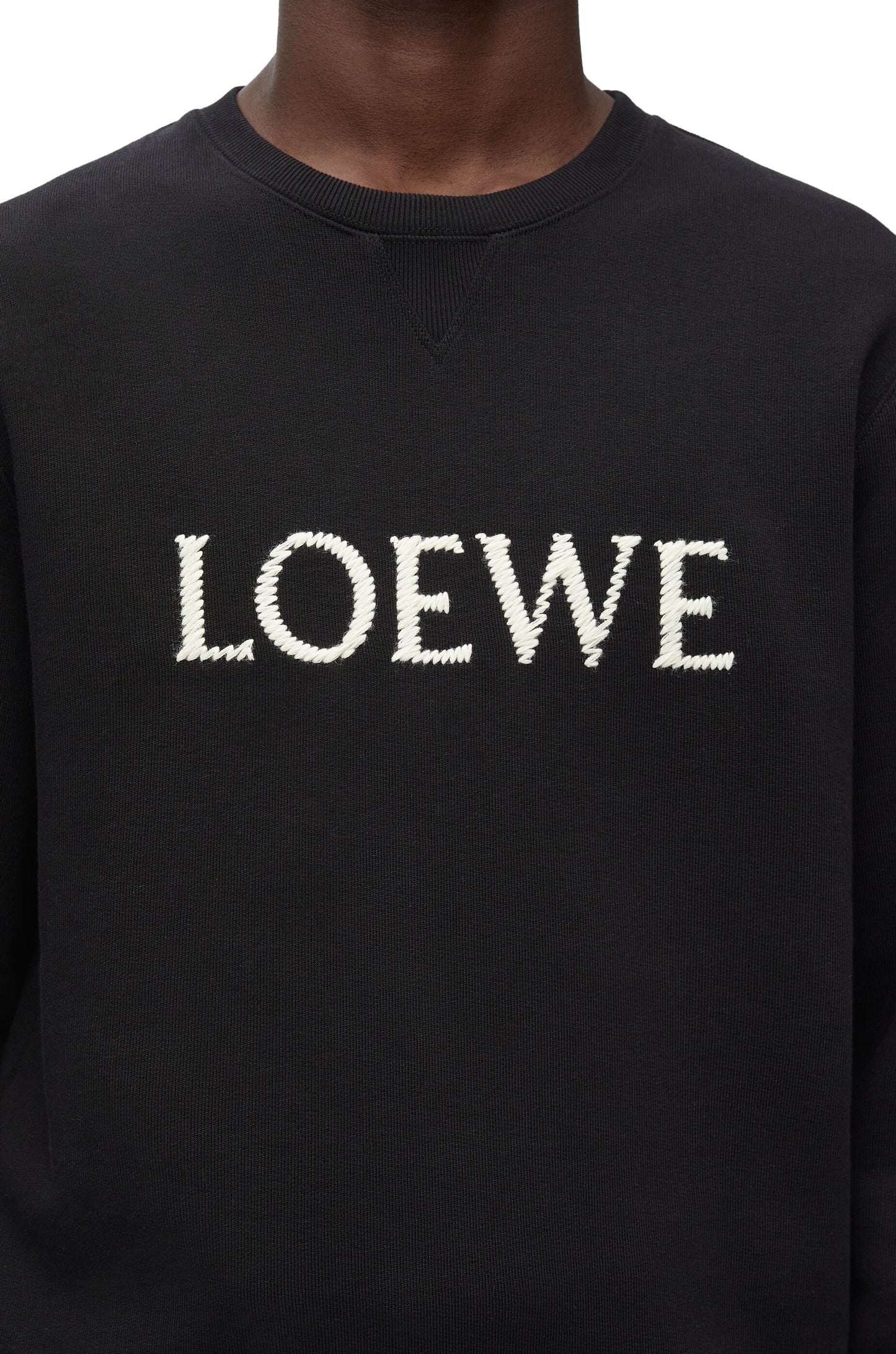 Loewe Regular fit cotton sweatshirt