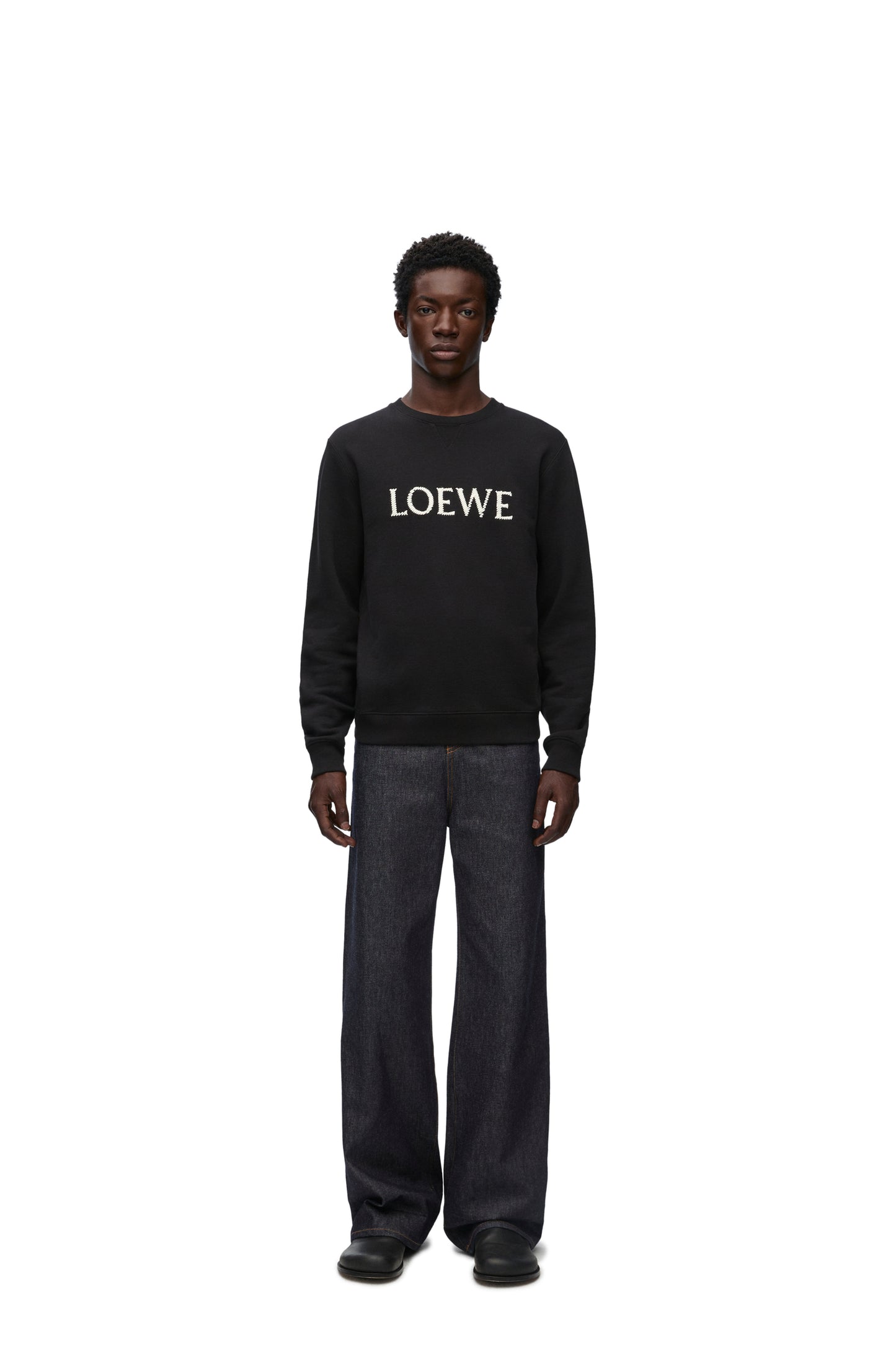 Loewe Regular fit cotton sweatshirt