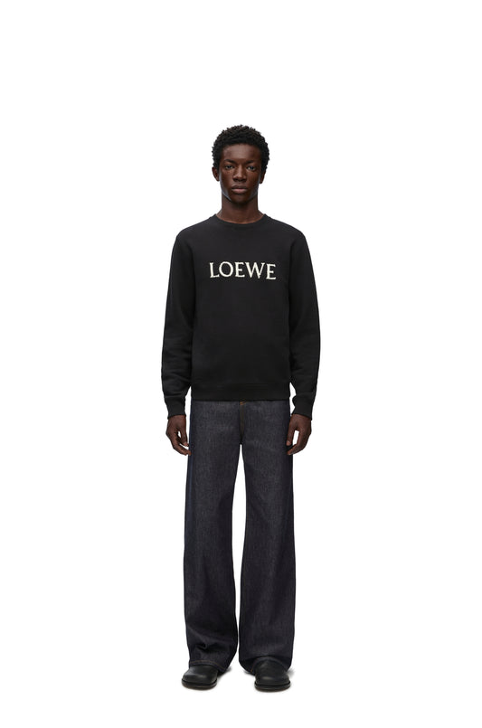 Loewe Regular fit cotton sweatshirt