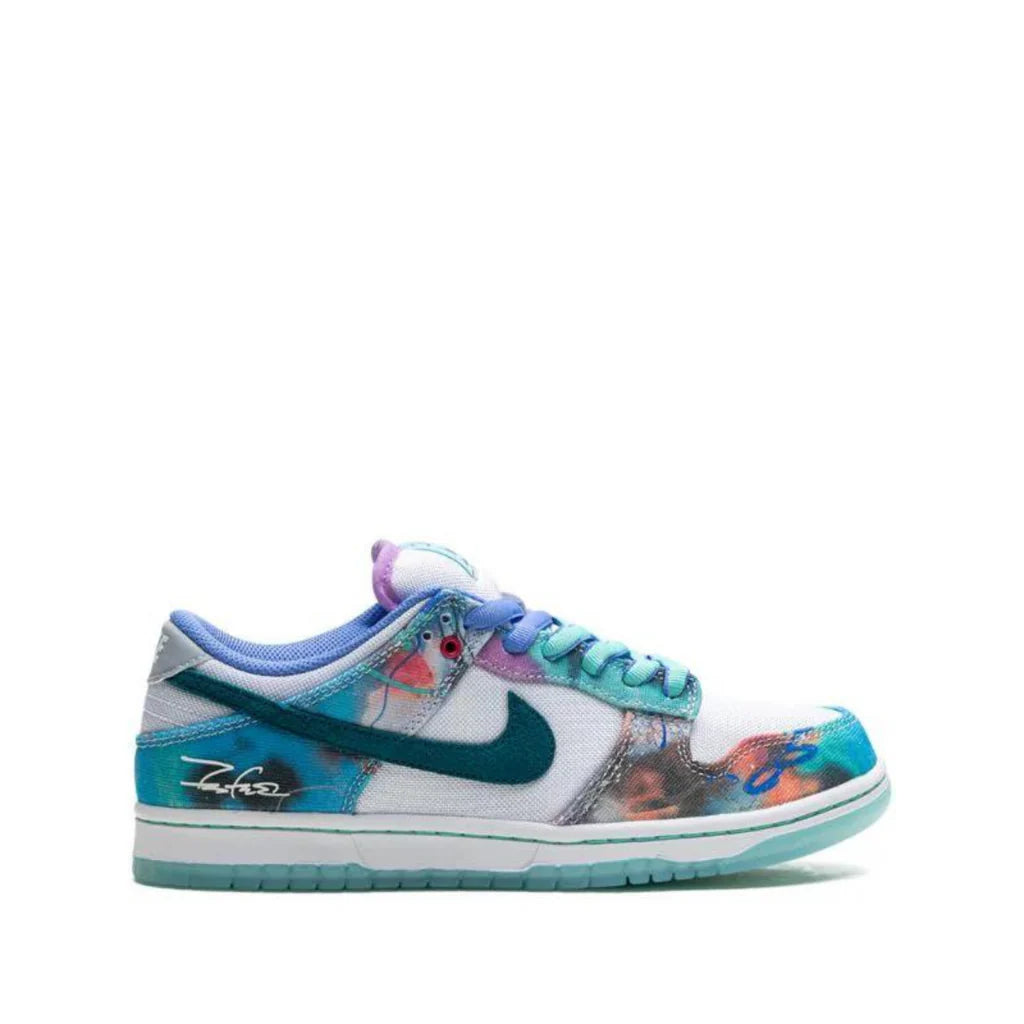 Futura Laboratories x Nike Dunk Low SB "Bleached Aqua"
