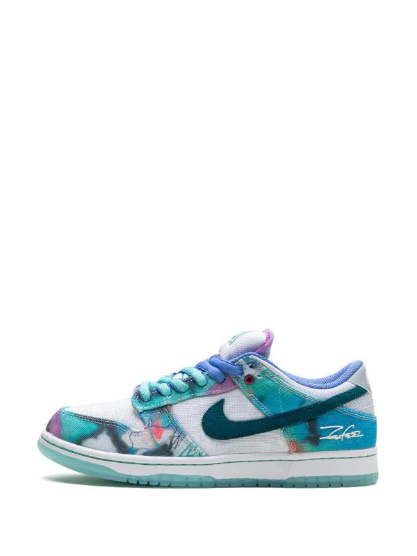Futura Laboratories x Nike Dunk Low SB "Bleached Aqua"