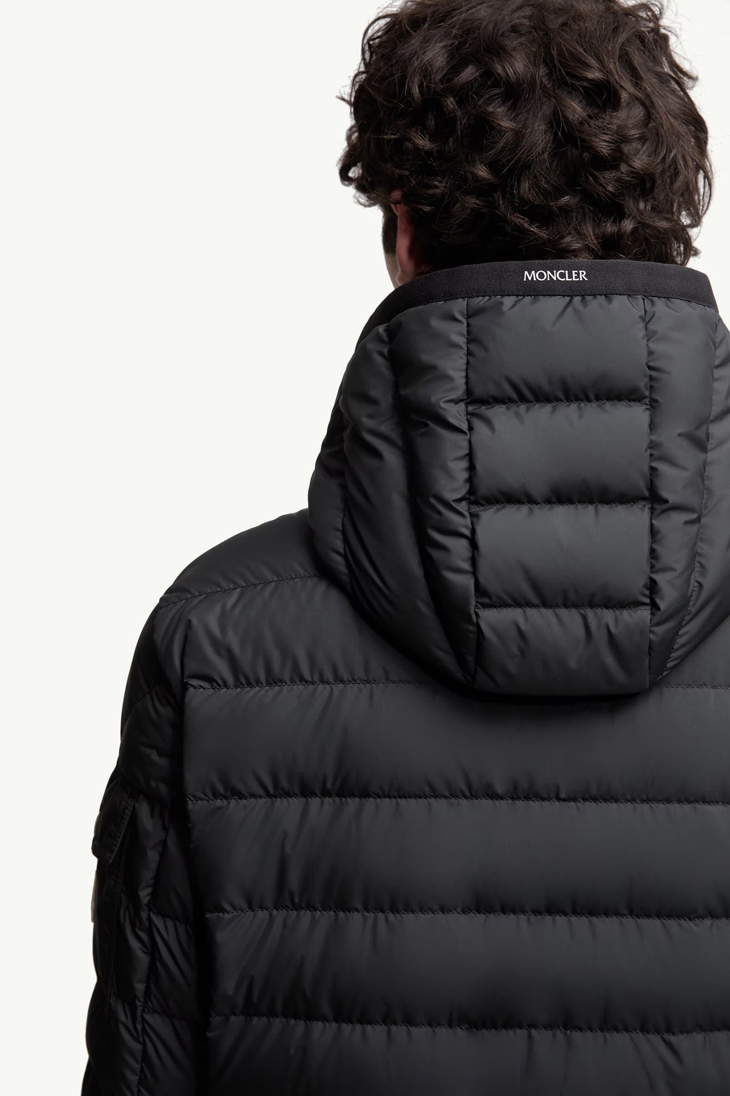 Moncler Galion Hooded Short Down Jacket
