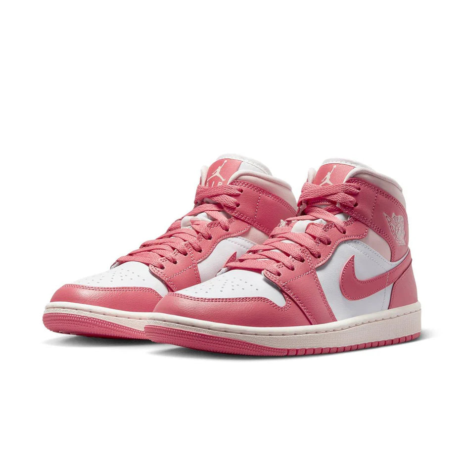 Jordan 1 Mid Strawberries and Cream (W)
